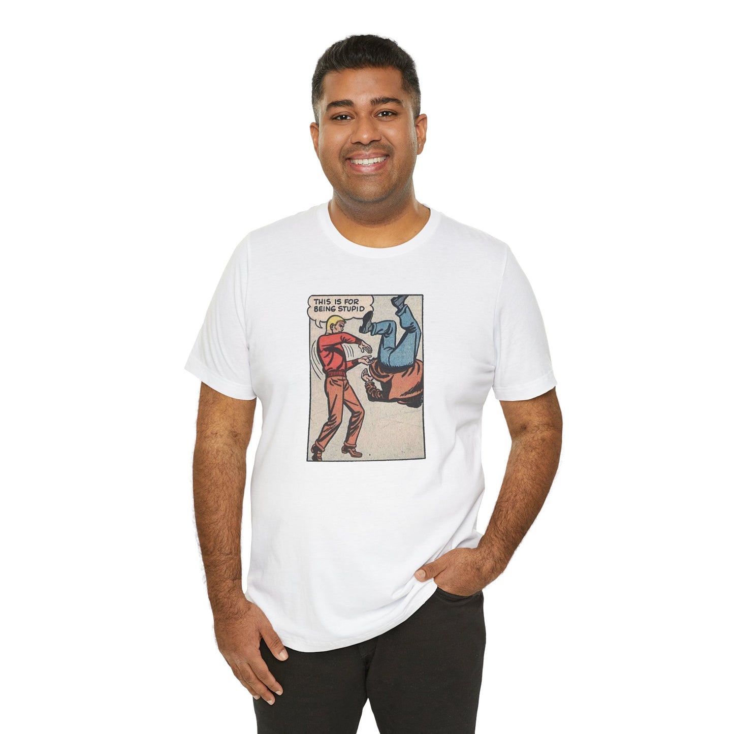 Casual Graphic Tee | Being Stupid