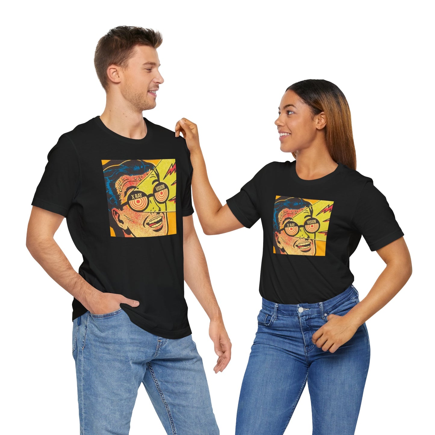 Casual Graphic Tee | X-Ray Vision
