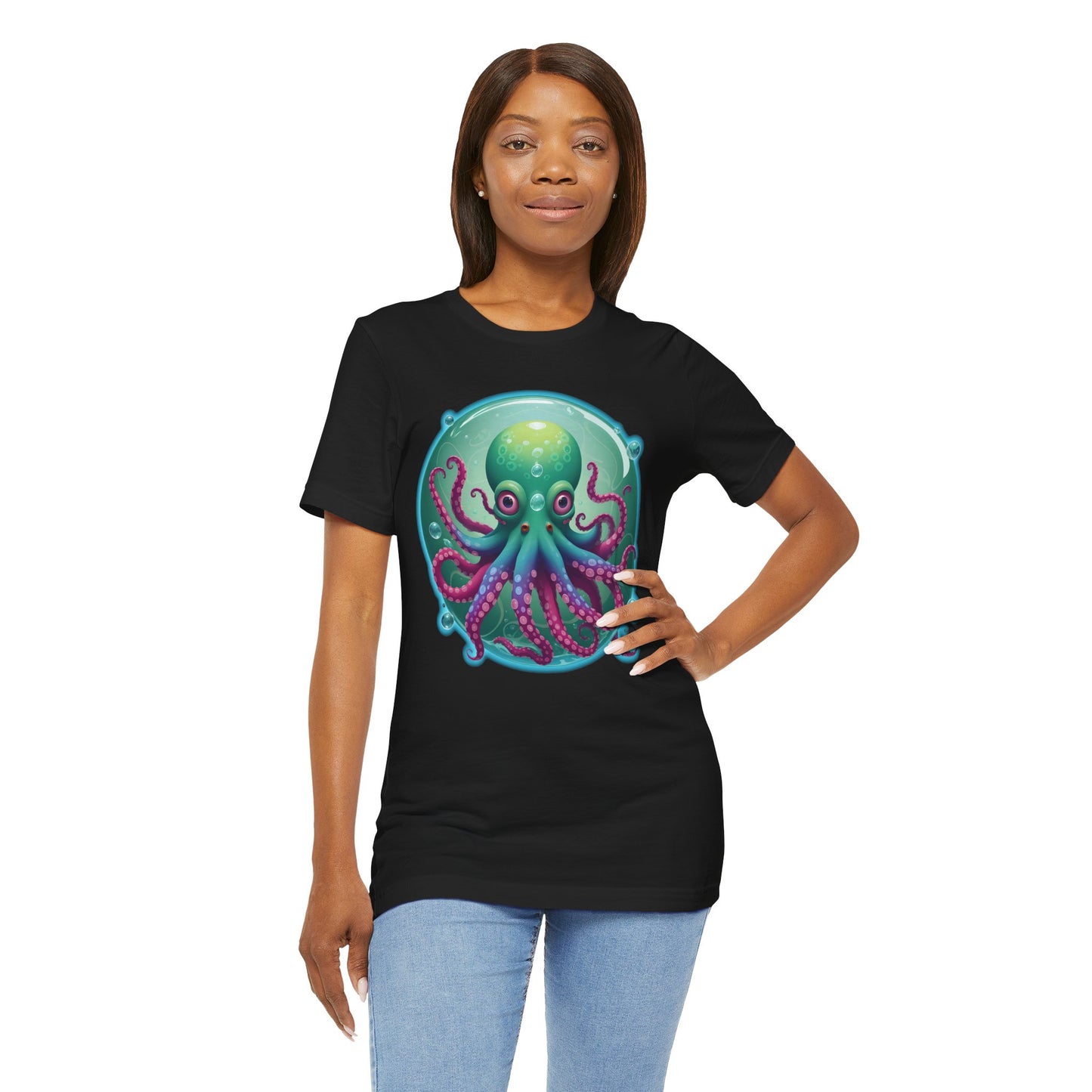 Casual Graphic Tee | Octopus