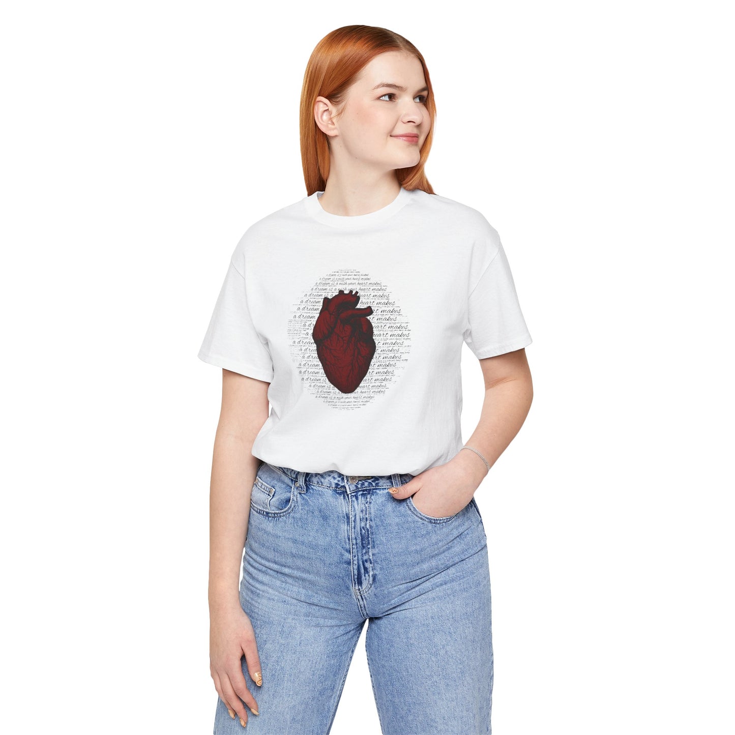 Casual Graphic Tee | A Dream Is A Wish