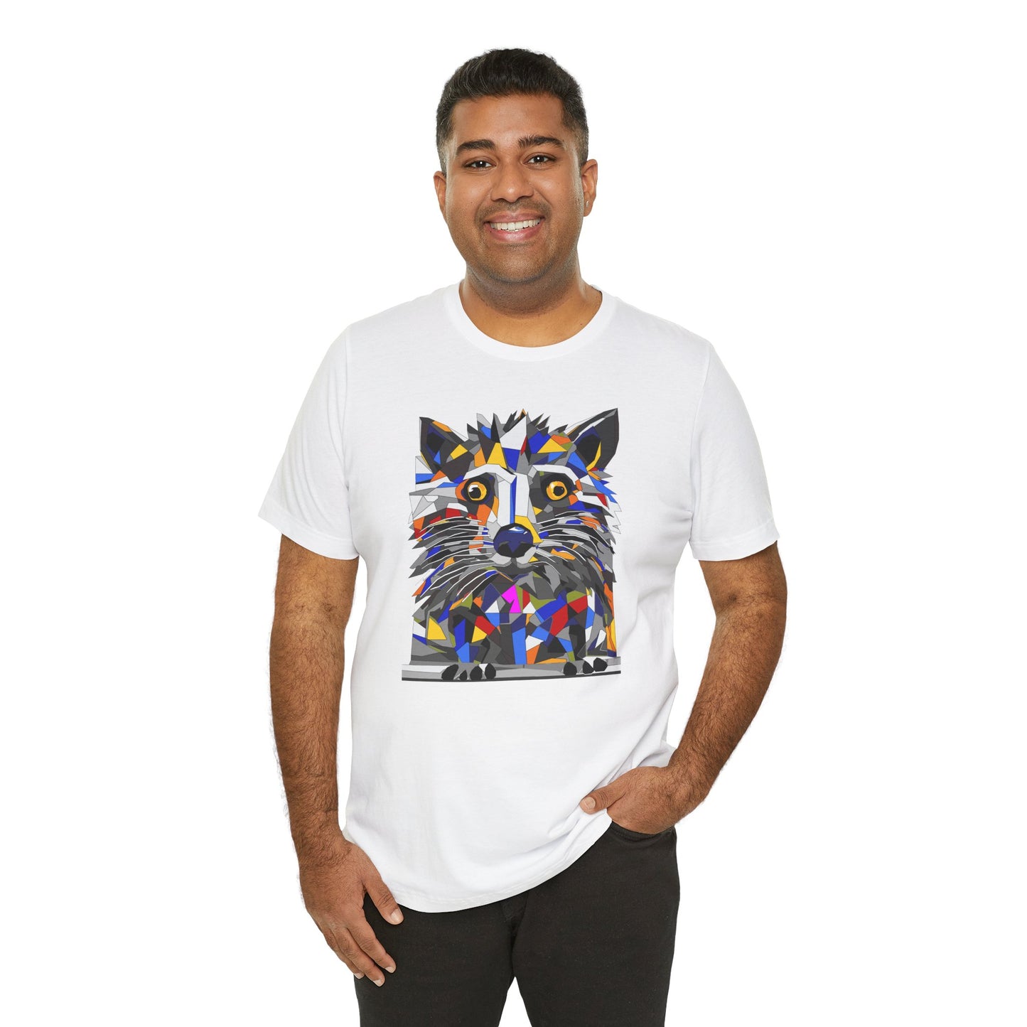 Casual Graphic Tee | Mr. Raccoon