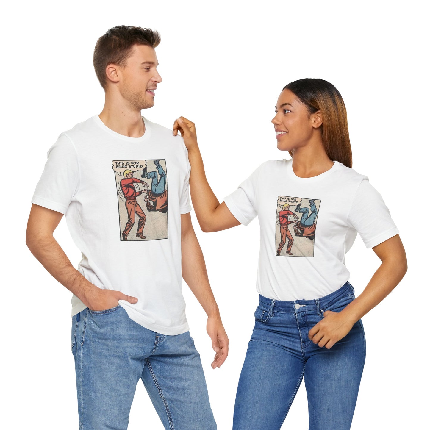 Casual Graphic Tee | Being Stupid