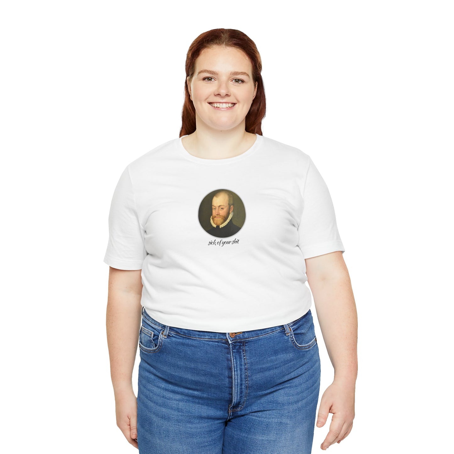 Casual Graphic Tee | Sick Of Your Sh*t