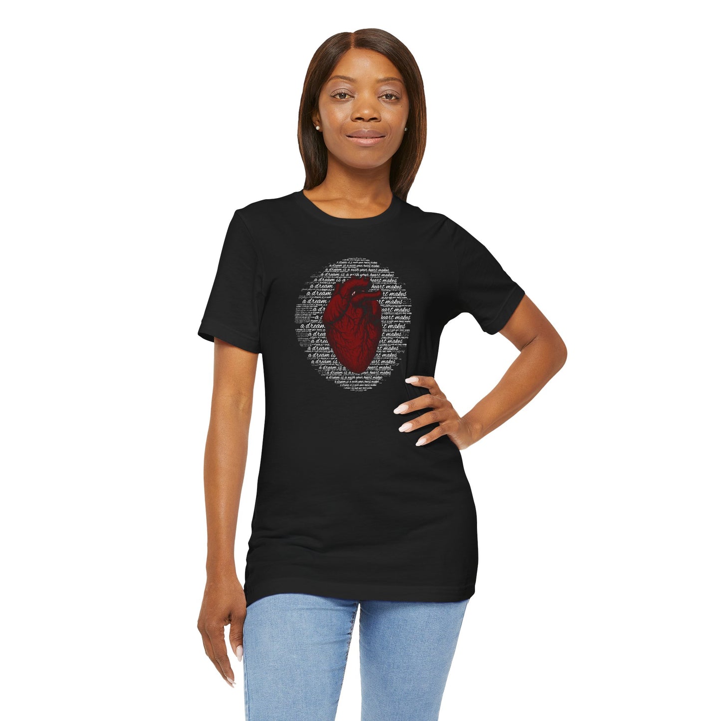 Casual Graphic Tee | A Dream Is A Wish