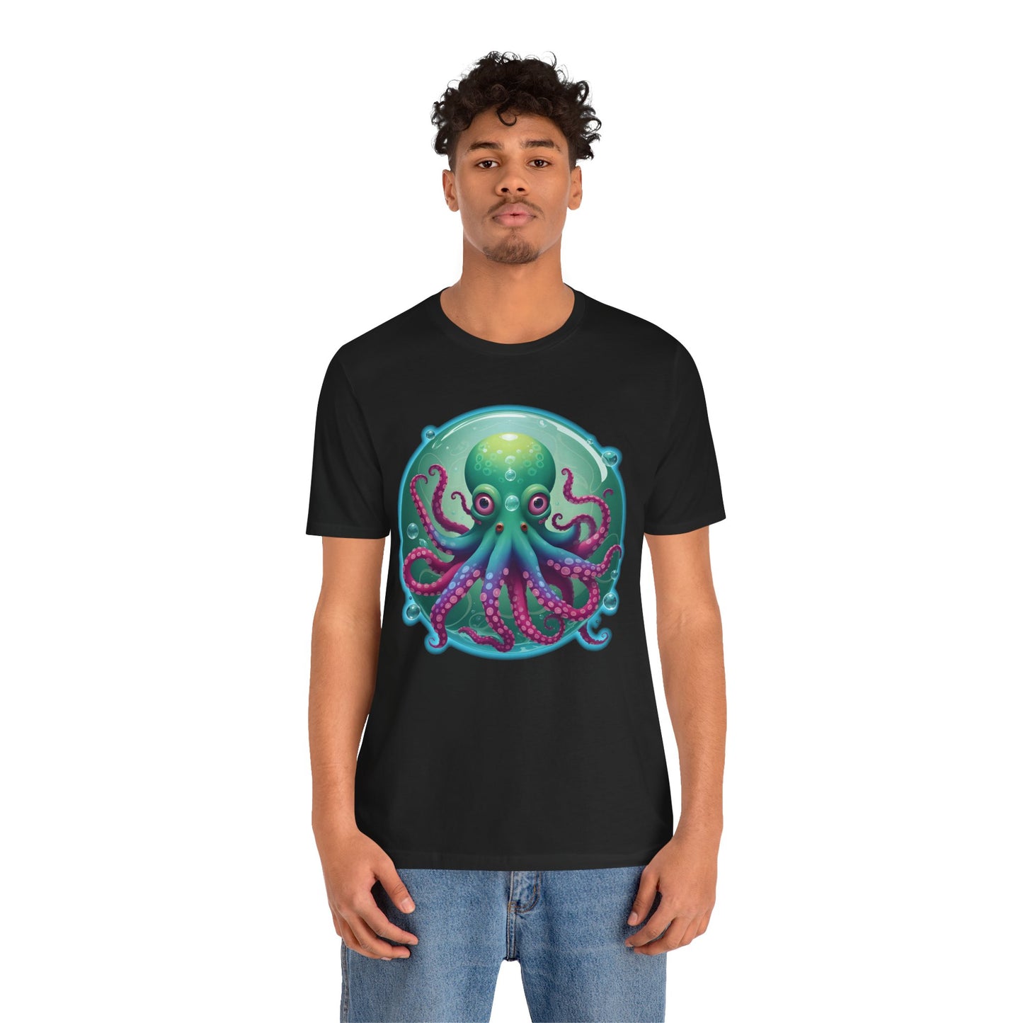 Casual Graphic Tee | Octopus