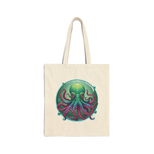 Canvas Tote Bag | Octopus