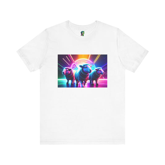 Casual Graphic Tee | Electric Sheep