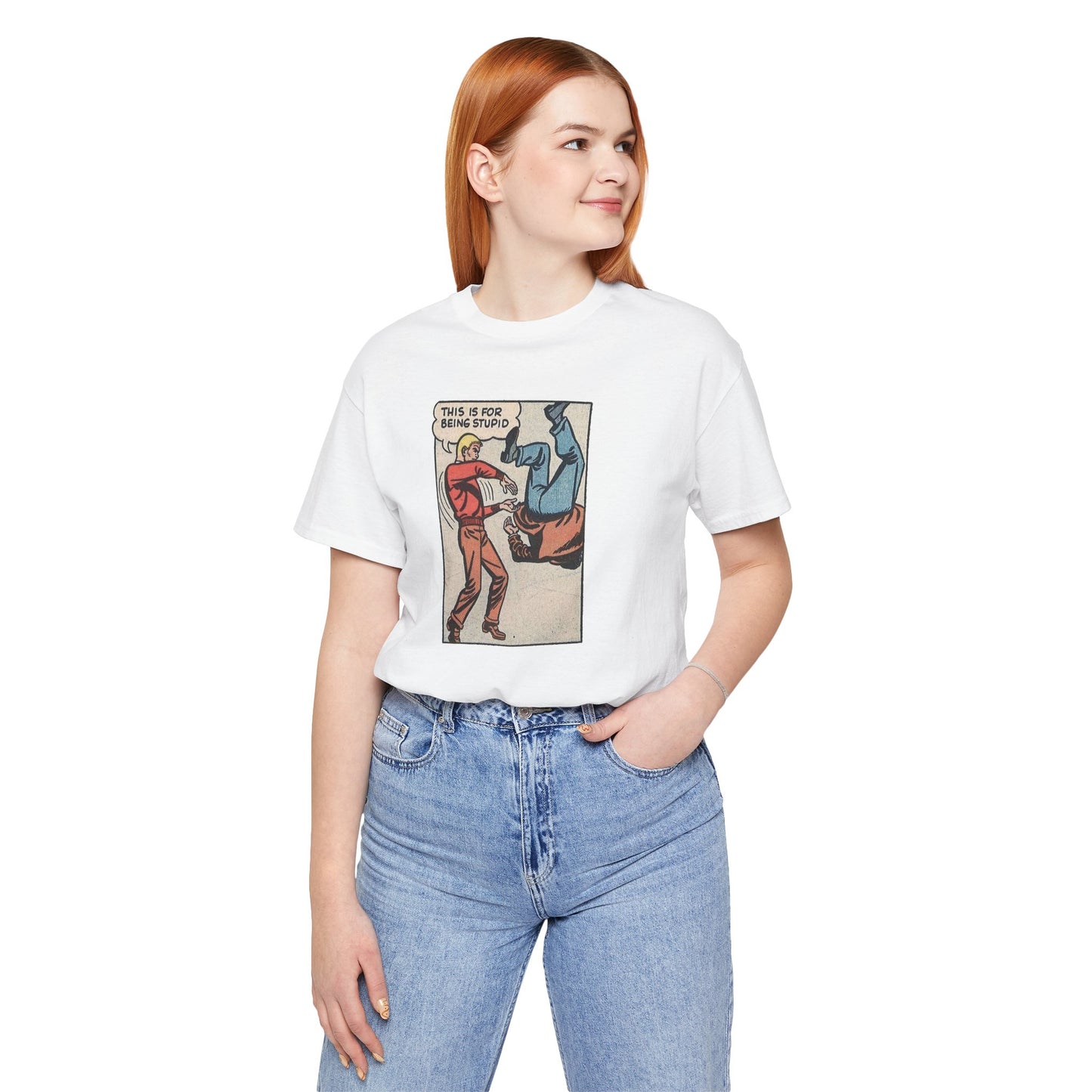 Casual Graphic Tee | Being Stupid