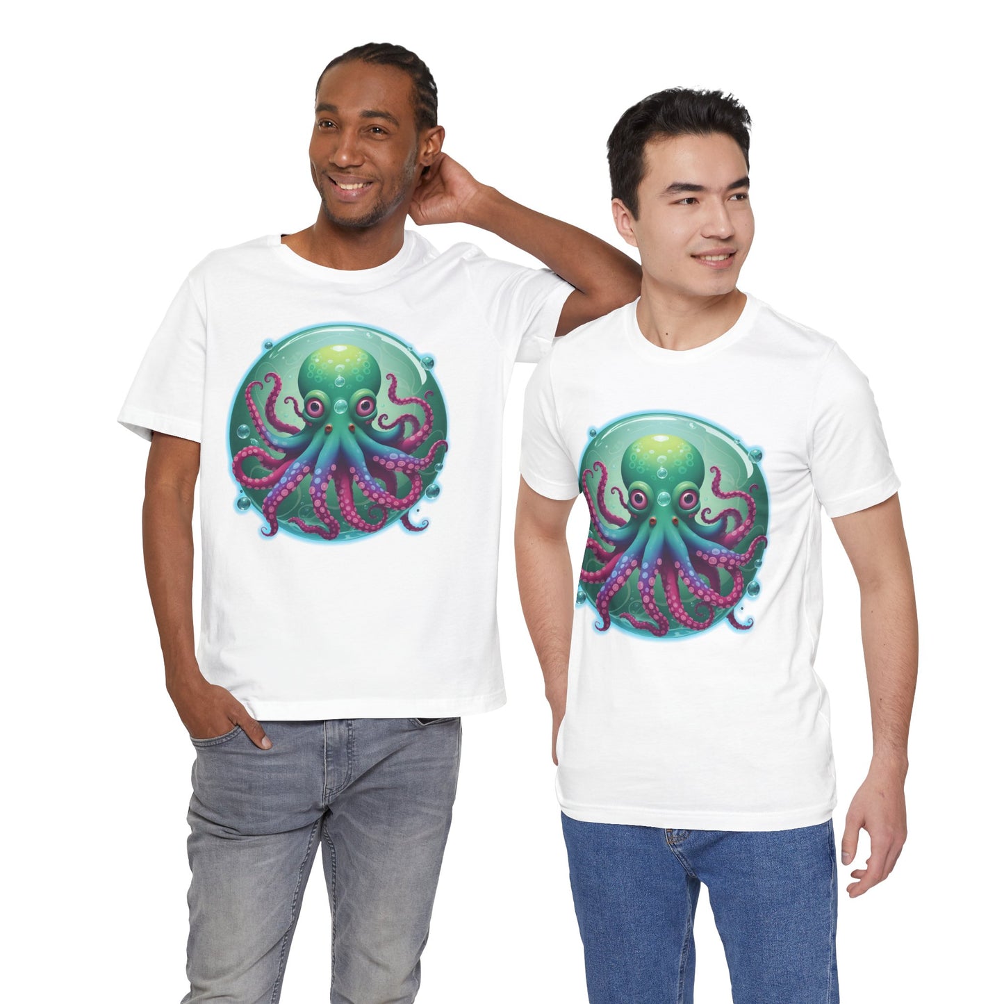 Casual Graphic Tee | Octopus