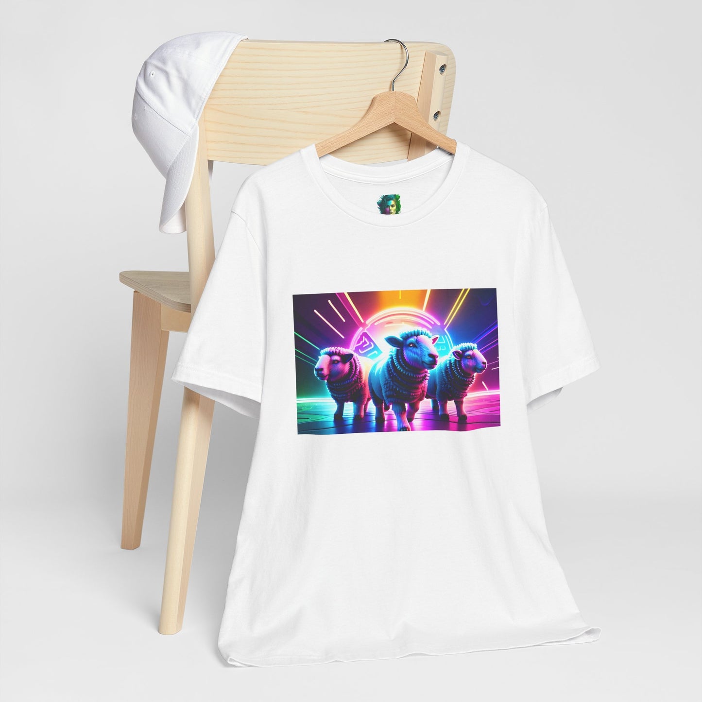 Casual Graphic Tee | Electric Sheep