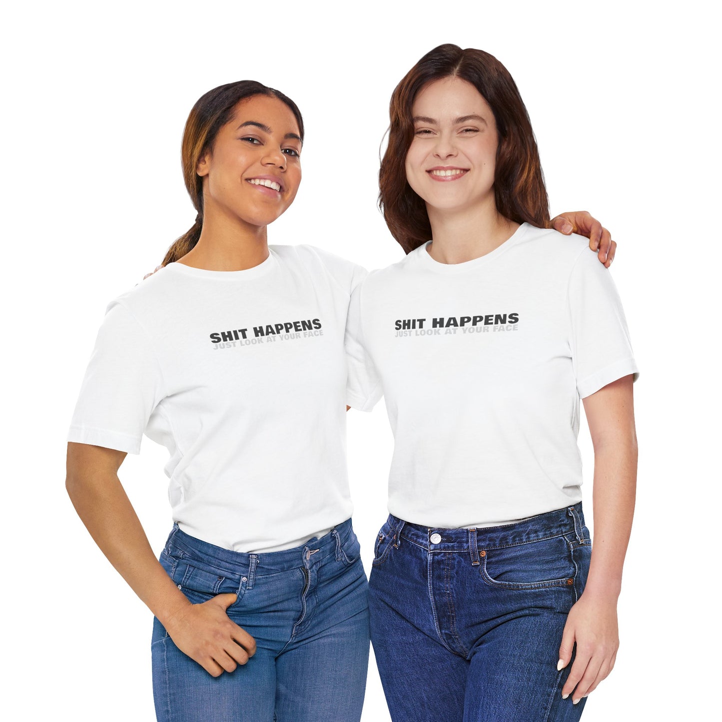 Casual Graphic Tee | Sh*t Happens