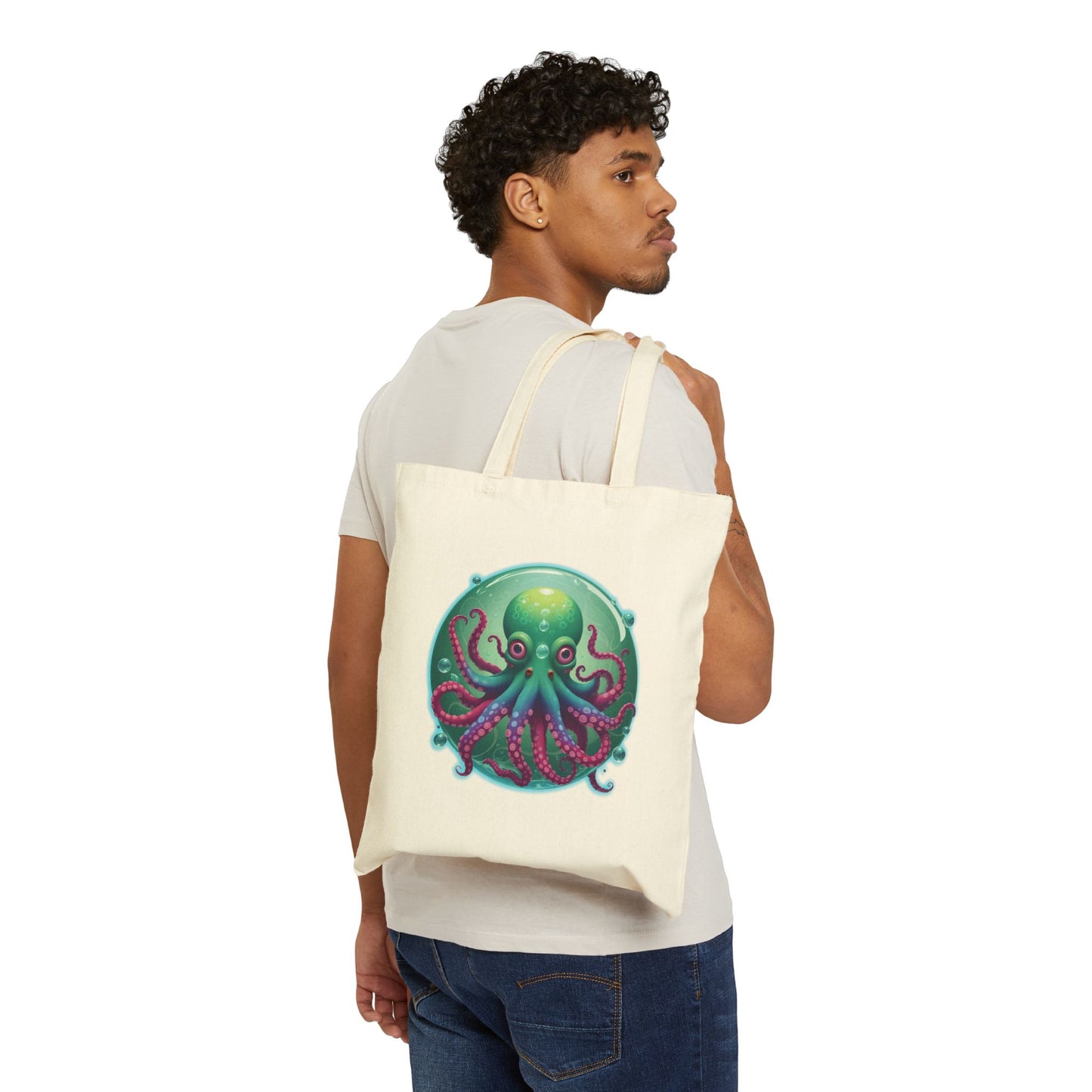 Canvas Tote Bag | Octopus