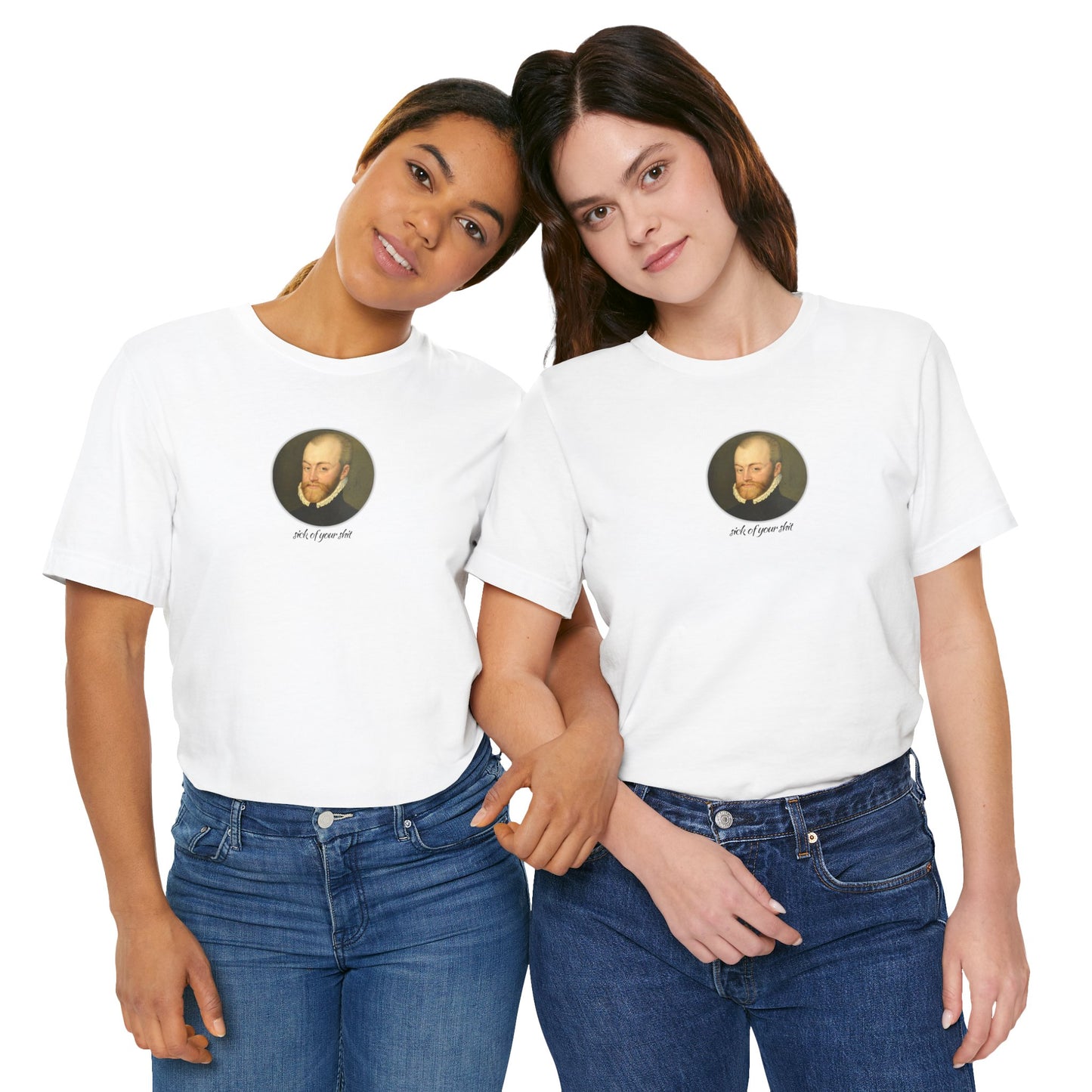 Casual Graphic Tee | Sick Of Your Sh*t