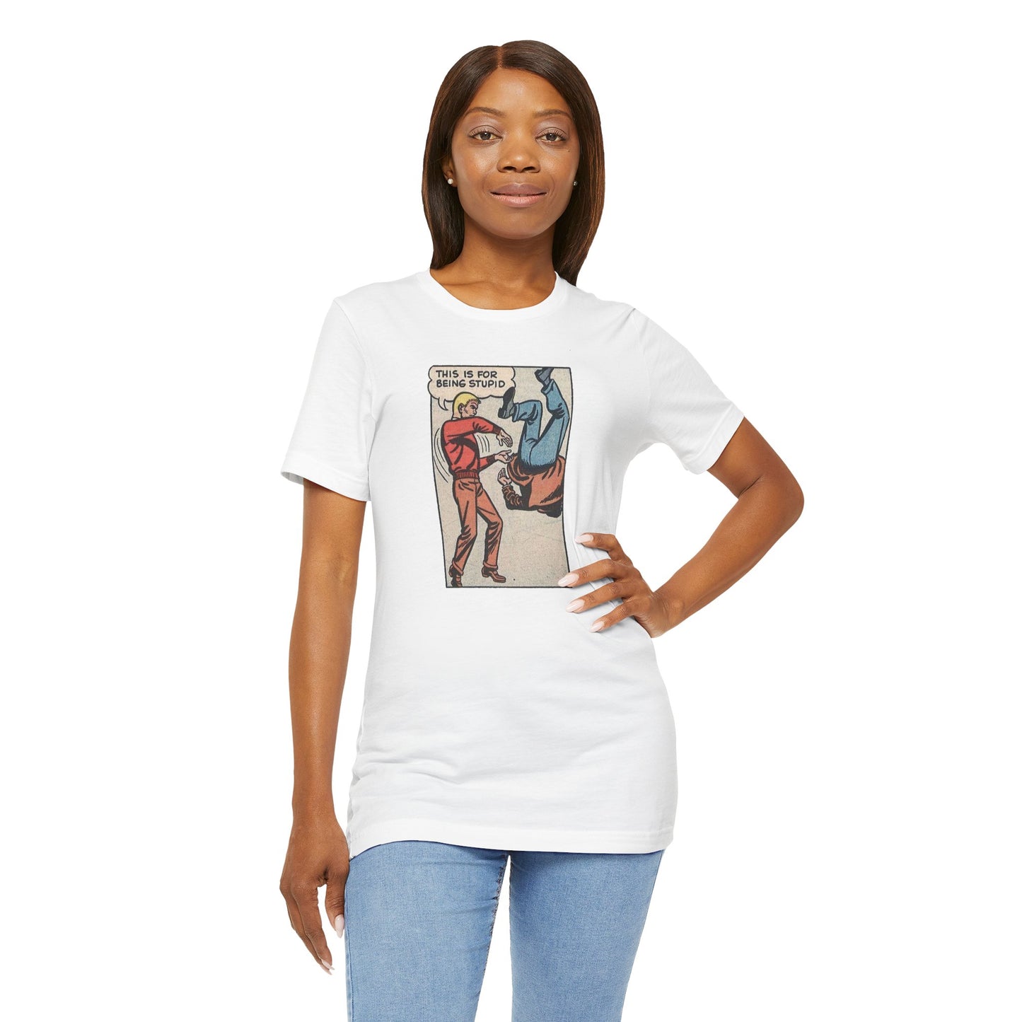 Casual Graphic Tee | Being Stupid