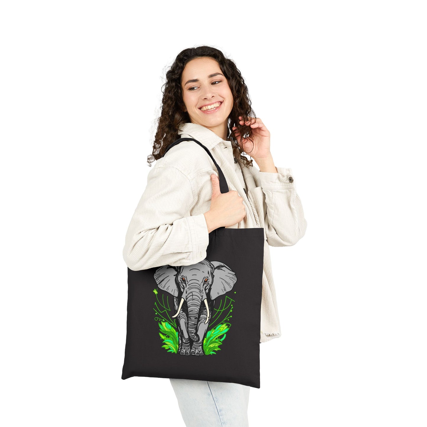Canvas Tote Bag | Elephant