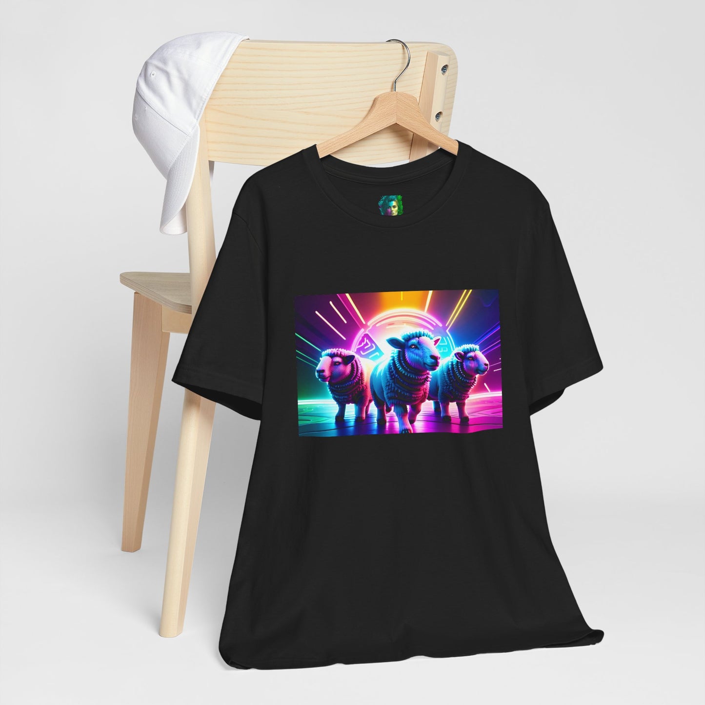 Casual Graphic Tee | Electric Sheep