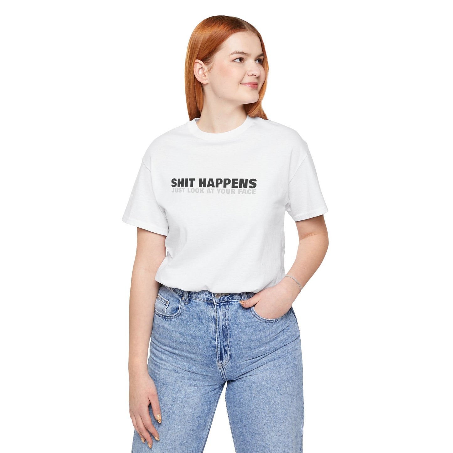 Casual Graphic Tee | Sh*t Happens