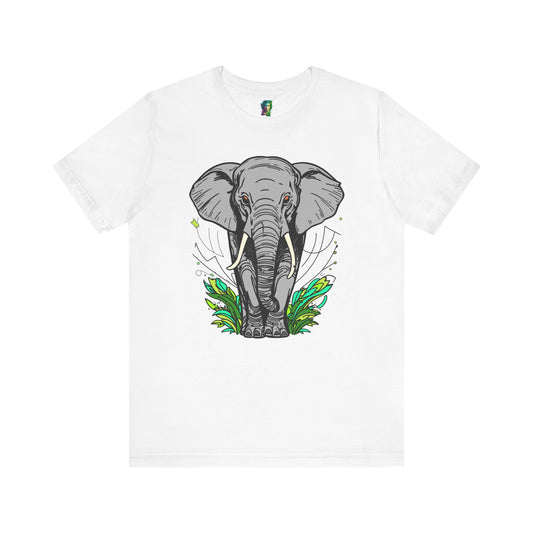 Casual Graphic Tee | Elephant