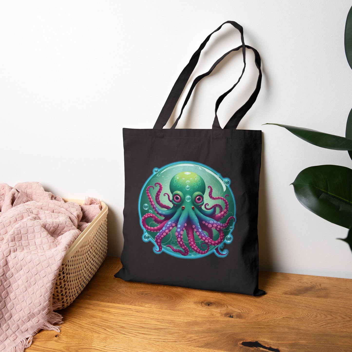 Canvas Tote Bag | Octopus