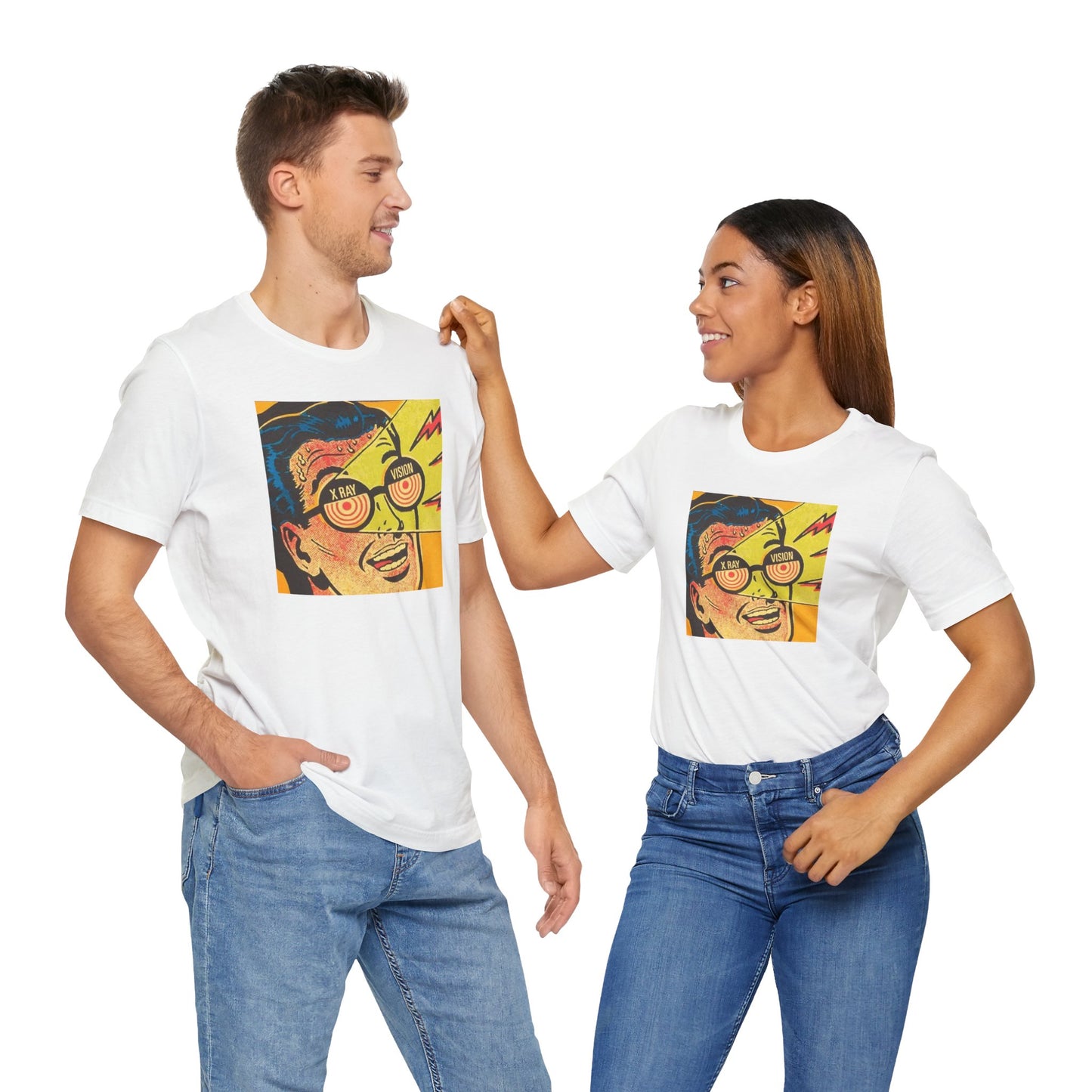 Casual Graphic Tee | X-Ray Vision