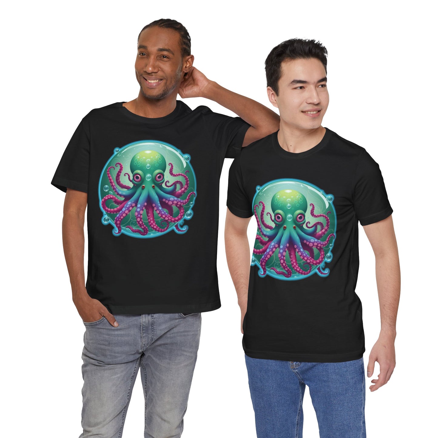 Casual Graphic Tee | Octopus