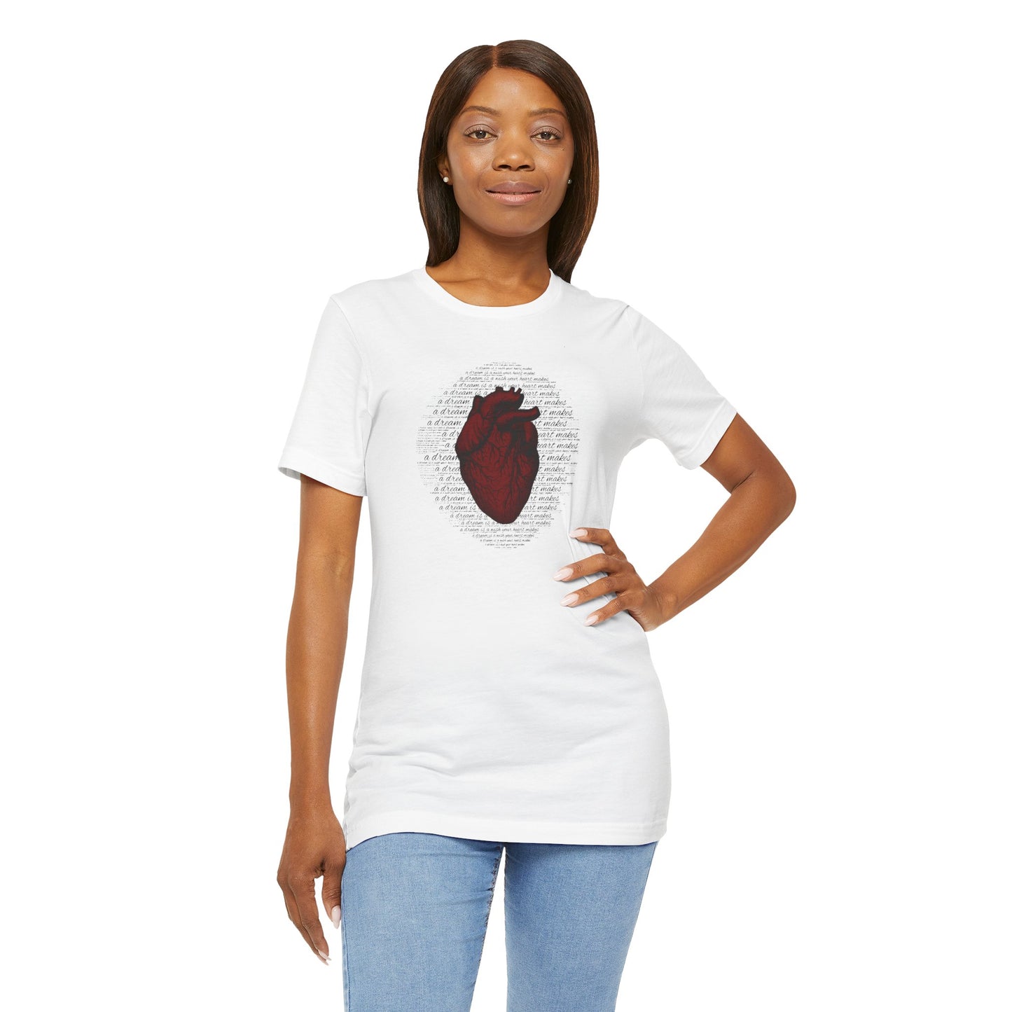 Casual Graphic Tee | A Dream Is A Wish